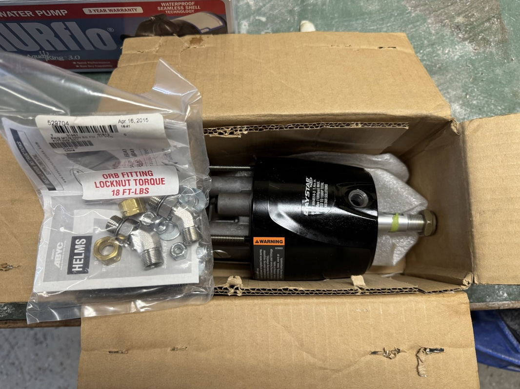 Rattpump Dometic SeaStar BayStar Plus, modell HH4514-3