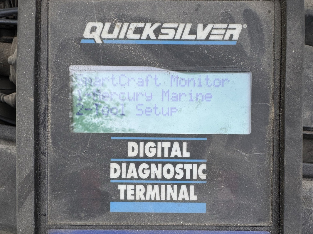 Diagnosterminal Quicksilver DDT, SmartCraft-kassett v1.31 för Mercury/MerCruiser