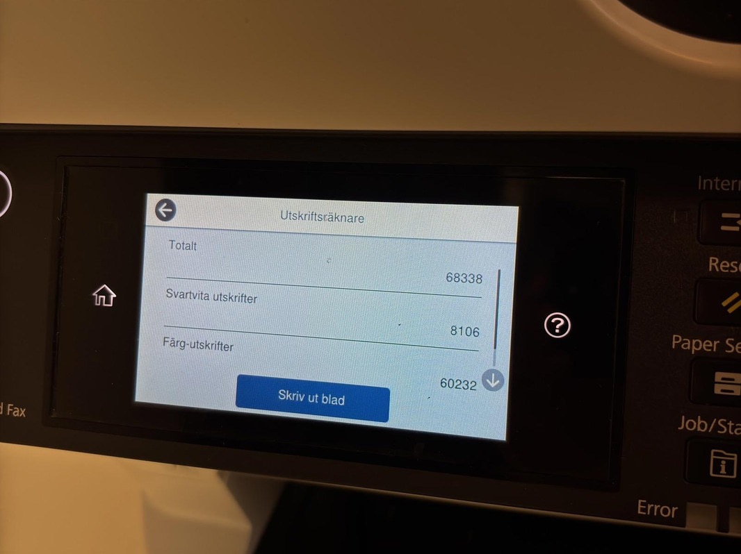Skrivare/Skanner/Kopiator Epson WF-879R
