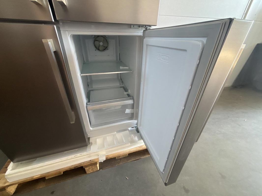 Smeg French-door Fridge/Freezer, 4 doors, stainless steel-look finish, Universale FQ60XDE