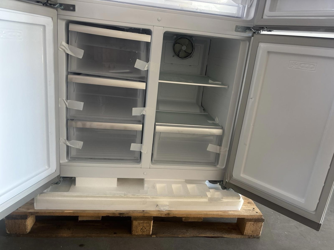 Smeg French-door Fridge/Freezer, 4 doors, stainless steel-look finish, Universale FQ60XDE