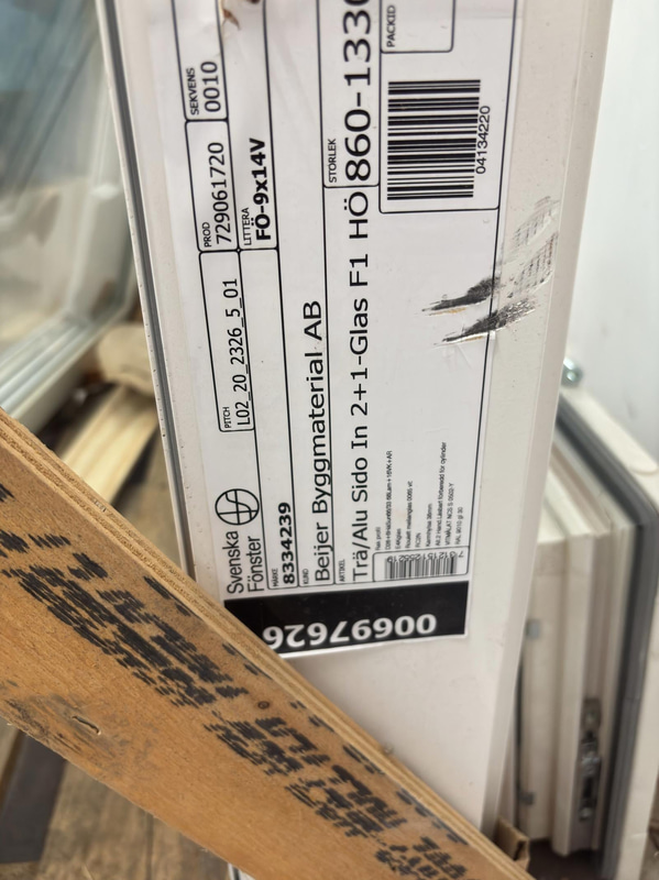 3 Traryd windows, different sizes