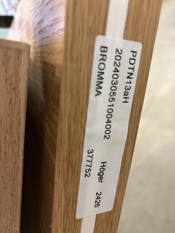 Lot of Swedoor and Daloc Töreboda doors