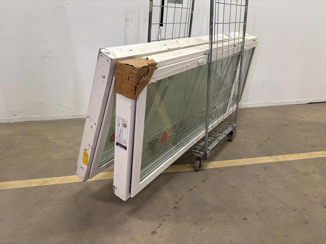 2 pcs. glazed doors, Traryd Fönster