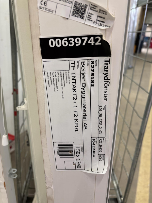 2 pcs. Traryd Windows