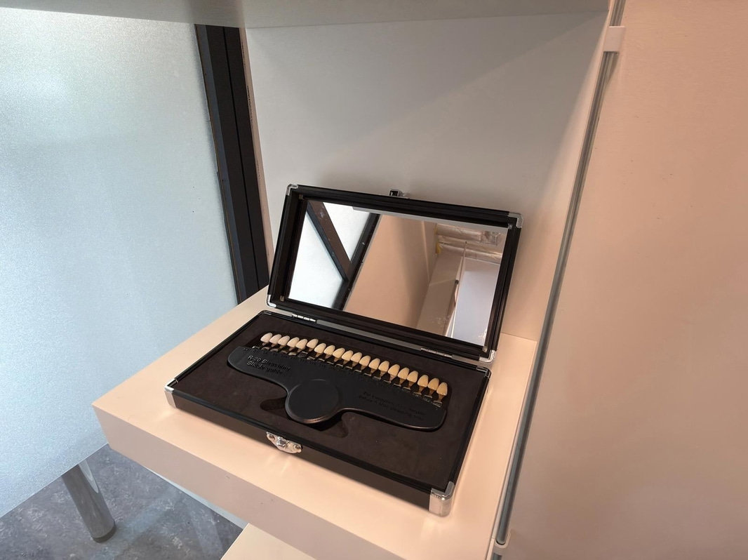 Teeth whitening equipment, treatment chair, etc.