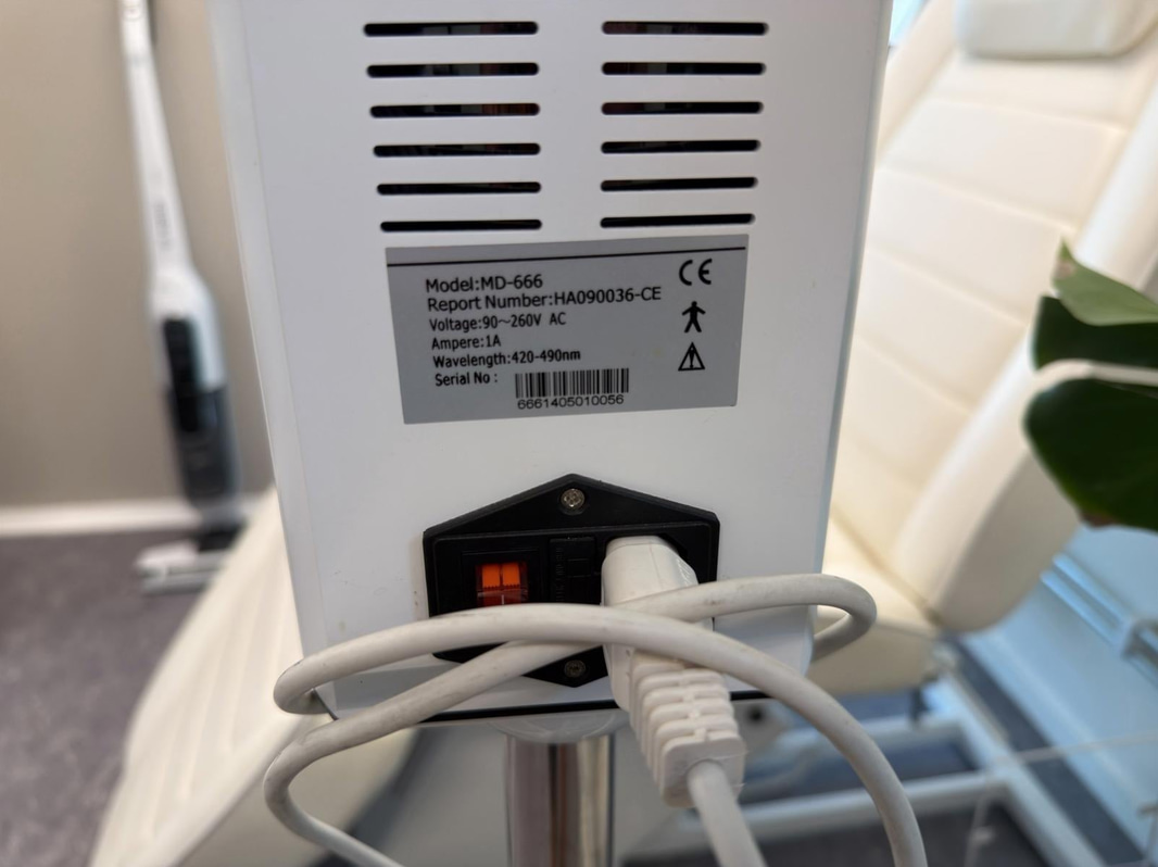 Teeth whitening equipment, treatment chair, etc.