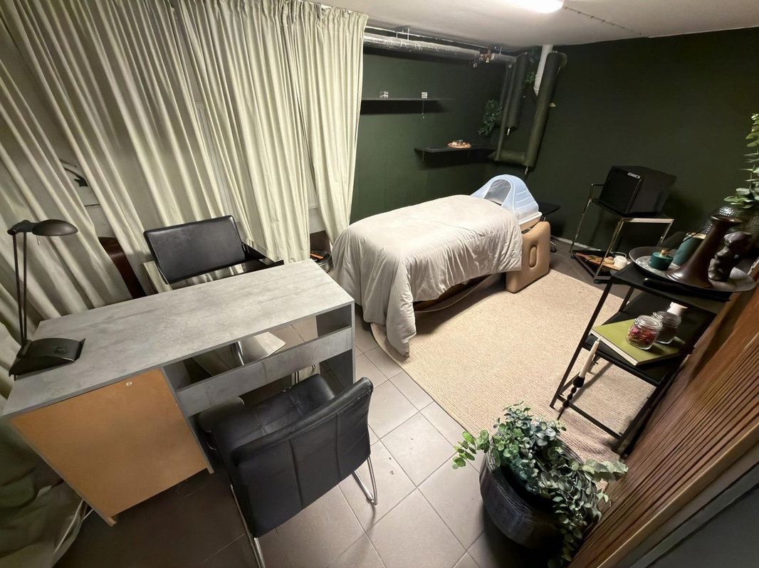 Hair treatment room, etc.