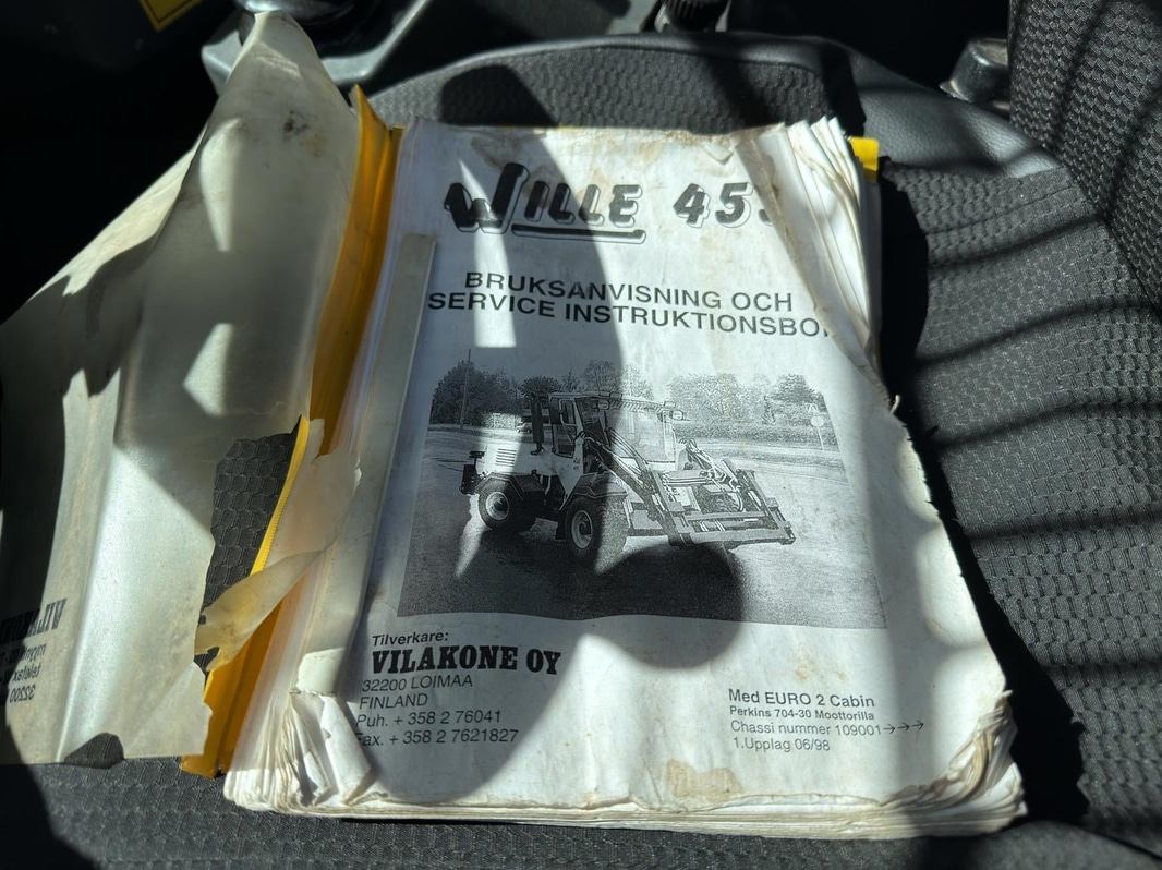 Wille 455 Tool Carrier | 5 attachments | 5259h | 2001