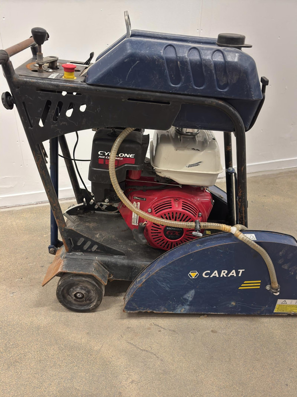Golvsåg Carat VZ 500, bensindriven med diamantklinga -2021