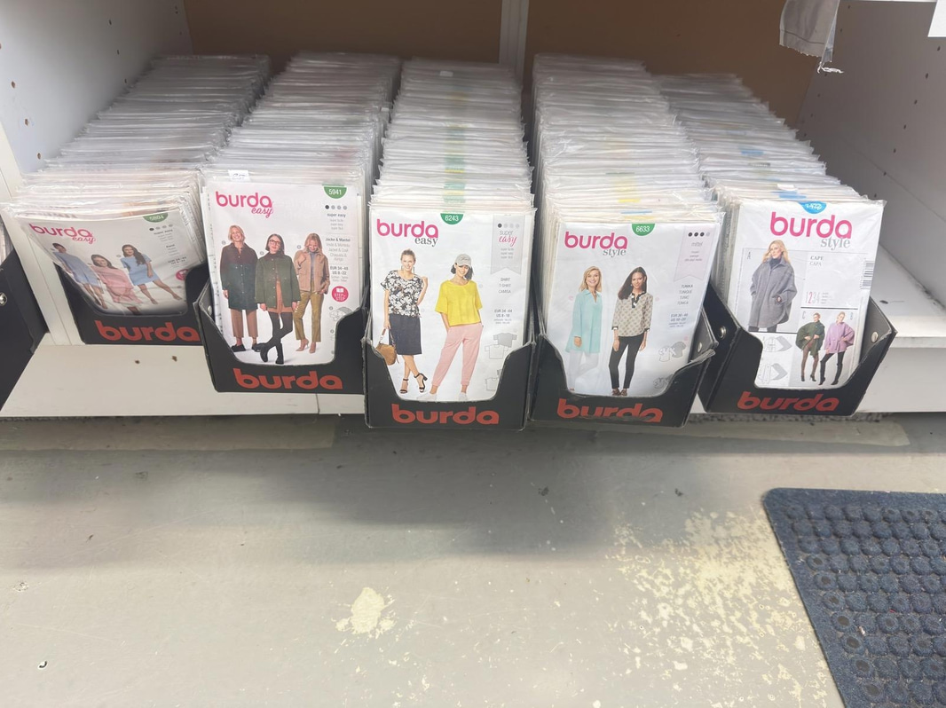 Parti med diverse symönster/snittmönster - se alla bilder för innehåll
