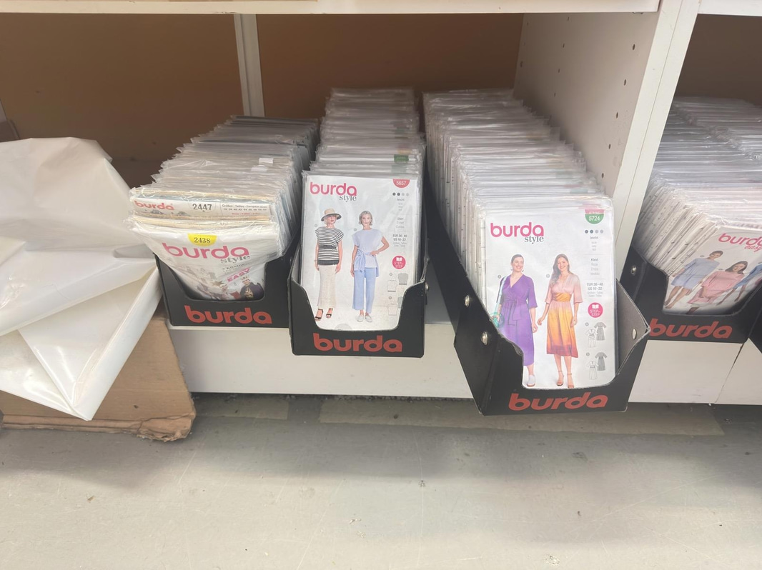 Parti med diverse symönster/snittmönster - se alla bilder för innehåll