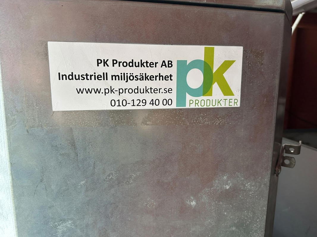 Tankstation i container bensin 1000 lit Diesel 1000 liter godkända tankar och avluftning