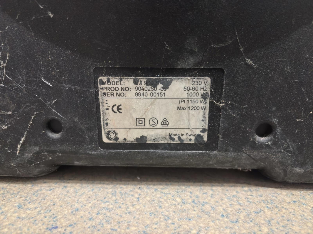 Dammsugare Electrolux, 230 V, 1000 W