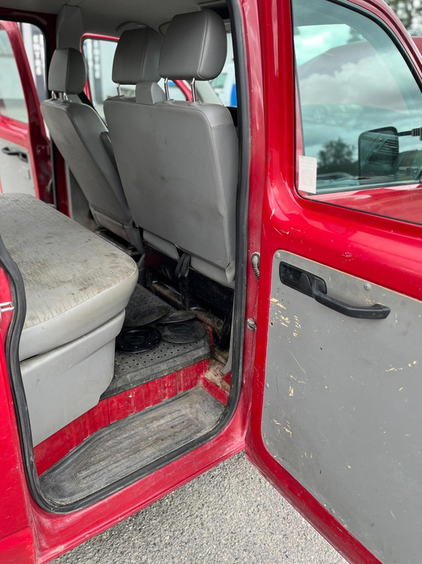 Flakbil Volkswagen Transporter Chassi Dubbelhytt 2.0 TDI -2010