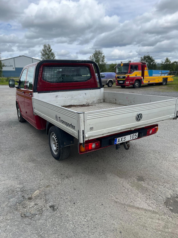 Flakbil Volkswagen Transporter Chassi Dubbelhytt 2.0 TDI -2010