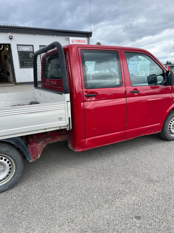 Flakbil Volkswagen Transporter Chassi Dubbelhytt 2.0 TDI -2010