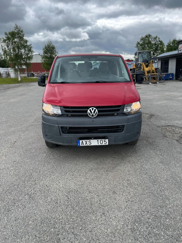 Flakbil Volkswagen Transporter Chassi Dubbelhytt 2.0 TDI -2010