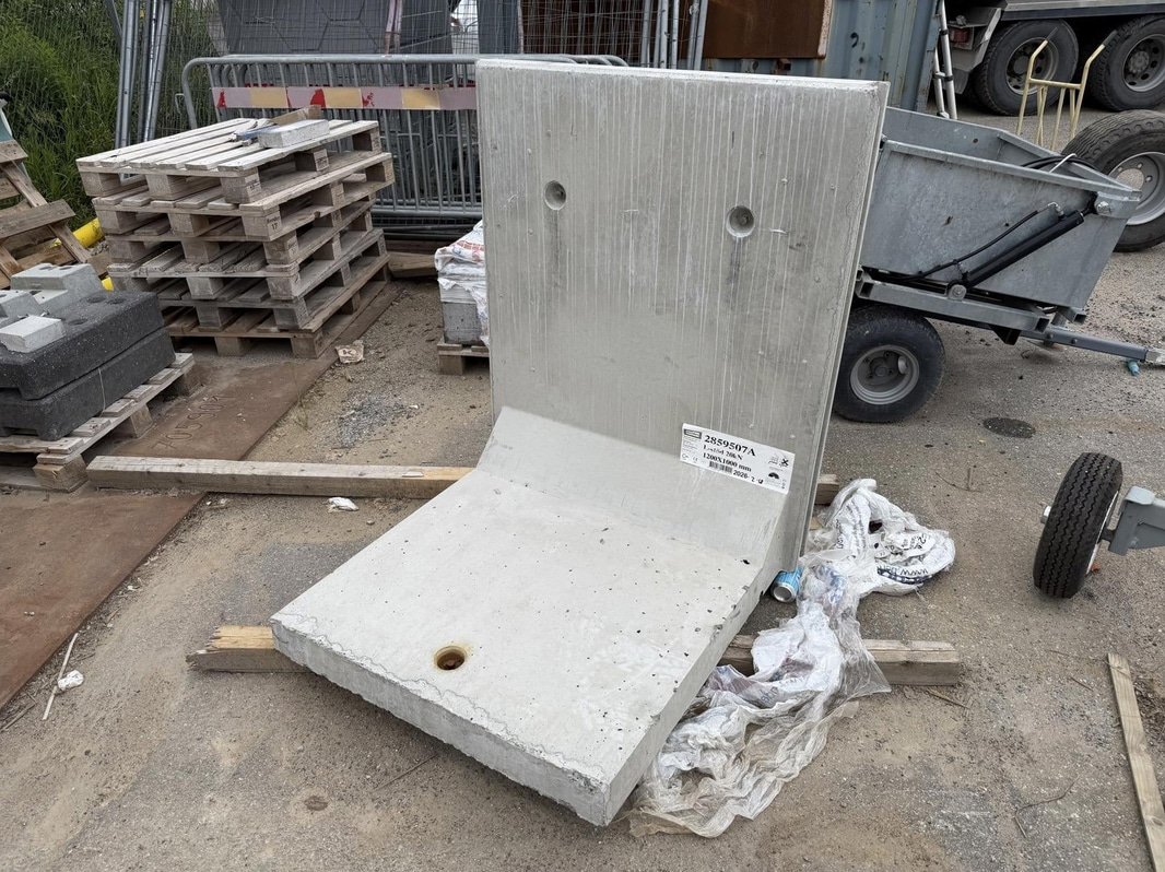 L-shaped support 1200 x 1000 mm