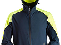 3 st. HOODTRÖJA SNICKERS, 8025-0467 MARIN/NEONGUL, STL: XS