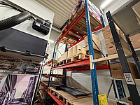 EAB Pallställage, 7 st gavlar, 30 st bärbalkar