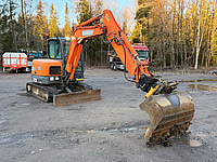 Bandgrävare Doosan DX62R -2014