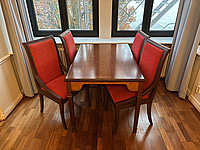 Matbord med 4 st. Stolar