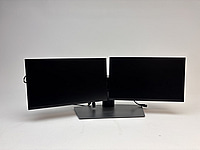 2 st. Datorskärmar Dell P2422H inkl. stativ och dock