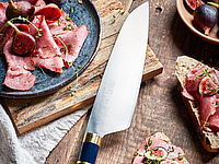 2 st. Kockkniv Bon Centuri Chefs Knife, 20 cm, Marine blue.