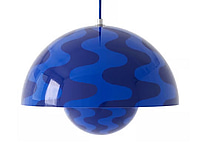 Taklampa &Tradition Flowerpot VP7 blå. Ord. pris inkl. moms: ca 6700 kr.