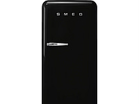 Kylskåp Smeg Svart 50's style med frysfack FAB28RBL5