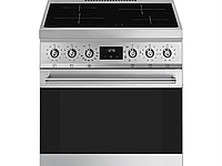Induktionsspis Smeg 60x60 cm Rostfritt stål Classic C6IMXM2