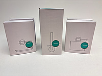 Parti med badrumstillbehör Tapwell, Ascot grey