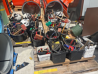 Verktyg, större mängd,  för plåtarbeten