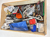 Diverse verktyg och redskap