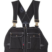 HÄNGSLEBYXA FRISTADS FAS-51 90, SVART STL. D112