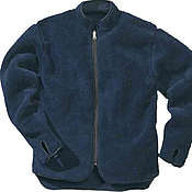 JACKA FRISTADS P-762 14, MÖRKBLÅ PÄLSFIBER STL. XL