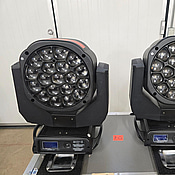2 st. Moving Heads | LITELEES Big Eye L10 (en delvis defekt).