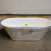 BADKAR RIVA FLORIDA FRISTÅENDE VIT 150 CM