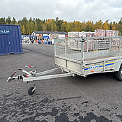 Bromsad gallervagn SM Släpet 300-1 | 750 kg | 2019