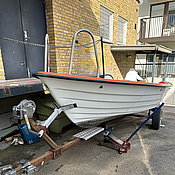 Båt Crescent 500, med trailer