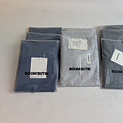 9 st. Tshirt BoomButik, blandade färger, unisex, stl. XL