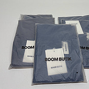 5 st. Tshirt BoomButik, blandade färger, unisex, stl. L