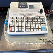 Kassaapparat CASIO ELECTRONIC CASH REGISTER, SE-S2000