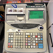 Kassaapparat CASIO ELECTRONIC CASH REGISTER, TE-2200