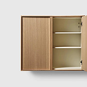 Väggskåp Haven H2/C80 - Oak Wood