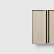 Väggskåp Haven H2/C60 - Light Ash Wood
