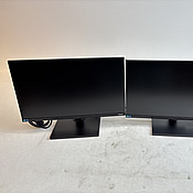 2 st. Datorskärmar Samsung F24T450FQR inkl. stativ, 24 tum