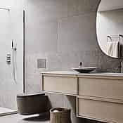 10,08 kvm Kakel Bricmate J612 RUNÖ LIGHT GREY 60x120 cm, shade AA7