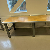 Arbetsbänk Gigant, 250x80 cm